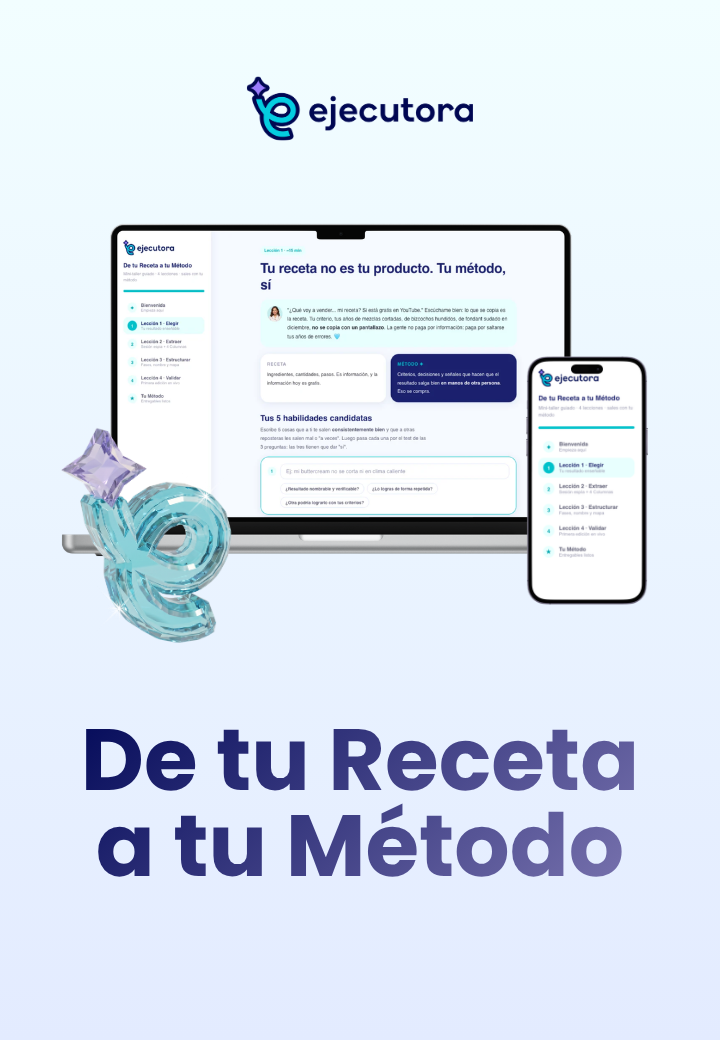 Curso "De la Receta al Método"